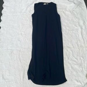 ANTHROPOLOGIE 9-H15-STCL navy sleeveless tunic - XL